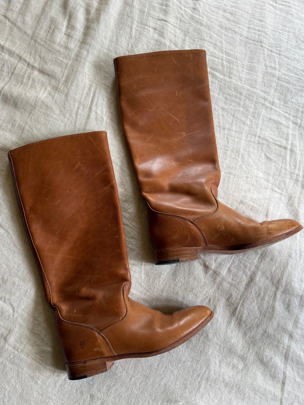 Frye Leather Pull-On Boots | Size 8.5 (Best Fits 8–8.5) | Made in USA